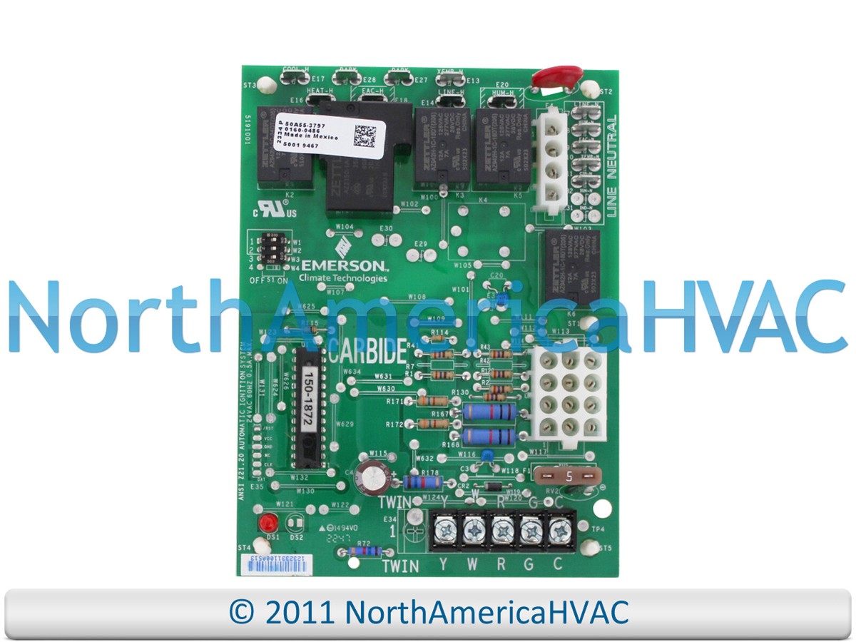 OEM Trane American Standard Furnace Control Circuit Board – Fits CNT04711 / CNT4711