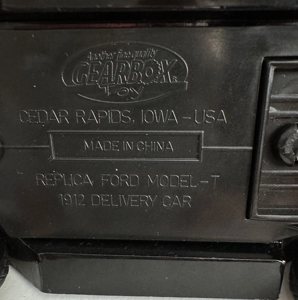 Ford Modelo T 1912 John Deere - Caja de cambios 1/24 Coleccionables Modelo de banco de monedas Foto 4 de 4