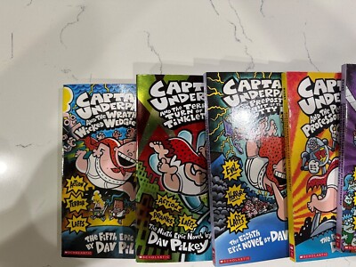 Captain Underpants Paperback - (You Choose From 9 Different Titles