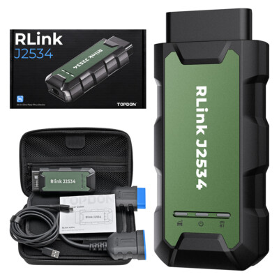  2026 Newest TOPDON RLink J2534 Pass-Thru Programmer Automotive Diagnostic Tool