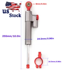 FXCNC Aluminum Motorcycles Steering Stabilizer Damper For Yamaha Honda Kawasaki