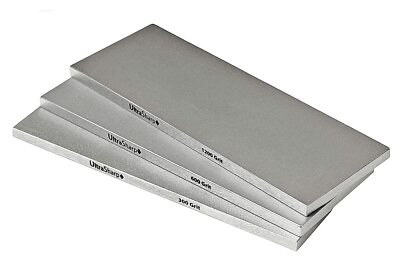 Ultra Sharp Diamond Sharpening Stone Set 8 X 3 Coarse/medium/extra Fine