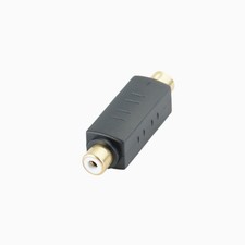nEW 4PIN S-VIDEO Male To TV RCA Female Plug Cable M to For Pin S Video Adapter