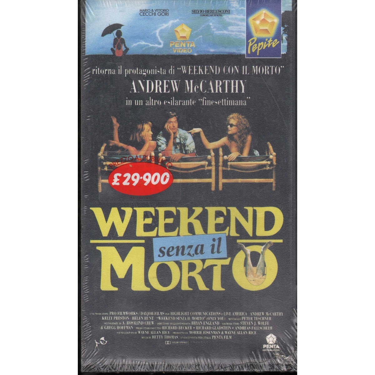 Weekend Without The Dead VHS Betty Thomas Univideo - 1023202 Sealed