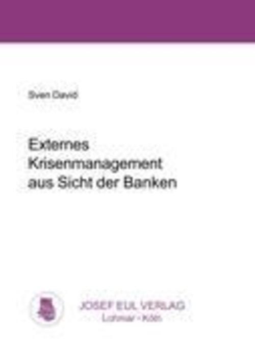 Thumbnail - Externes Krisenmanagement Aus Sicht Der Banken | Sven David |