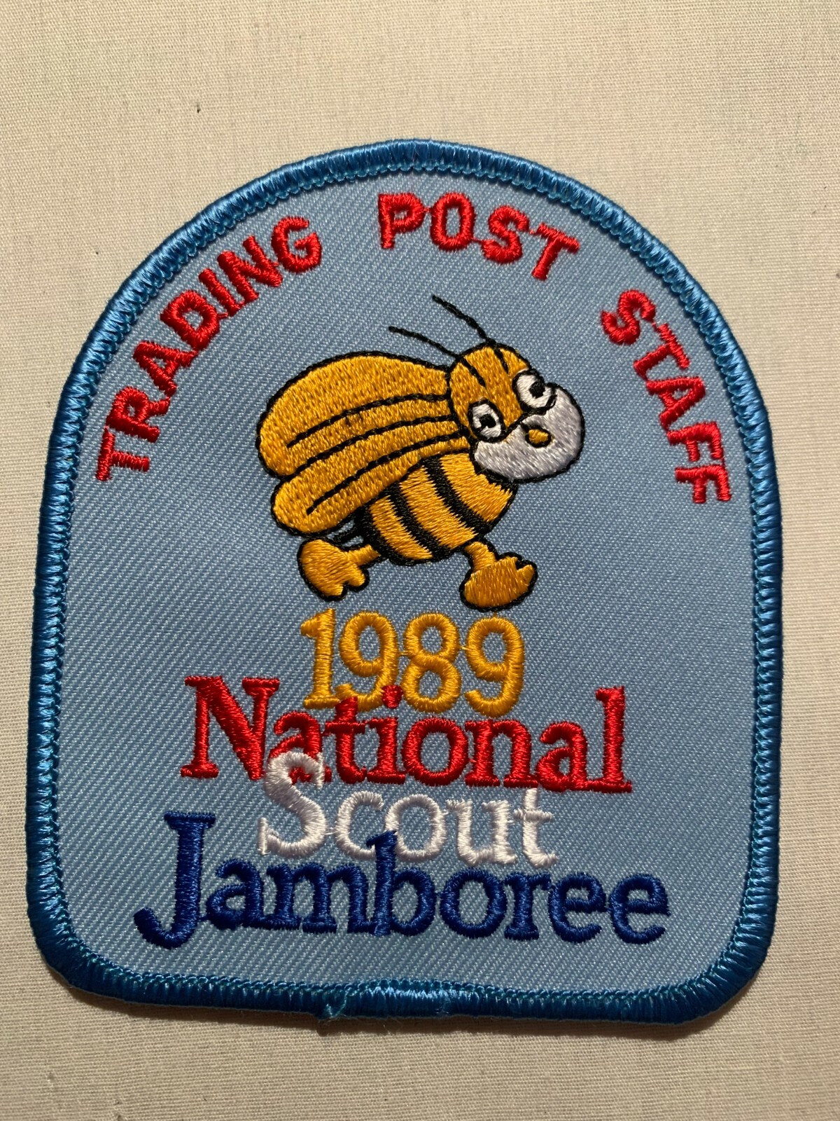 1989 National Jamboree Trading Post B Staff BSA JSP Patch eBay