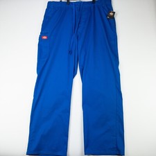 Dickies Women 2XL Scrubs Scrub Pants Royal Blue 81100 ROWZ Modern Classic 93643