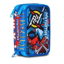 ASTUCCIO MITAMA 3 ZIP MYSTERIOUS WARRIORS 47 PEZZI DI ALTA QUALITA by Seven