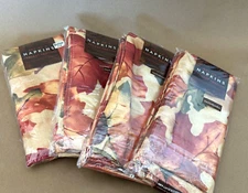 Lot of 16  Harvest Festival Napkins 17x17" 100% Polyester (Sets of 4) 16 Total