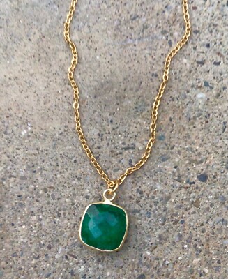 NEW ARTISAN HANDMADE SUNDANCE CHARM NECKLACE HANDCRAFTED GOLD PLATED JEWELRY