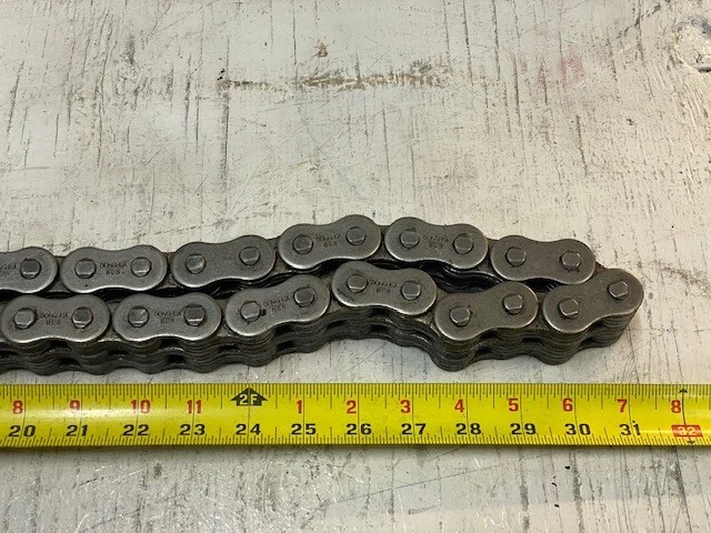 5ft of Donghua Steel Leaf Chain BL8 BL846 - Image 4 of 4