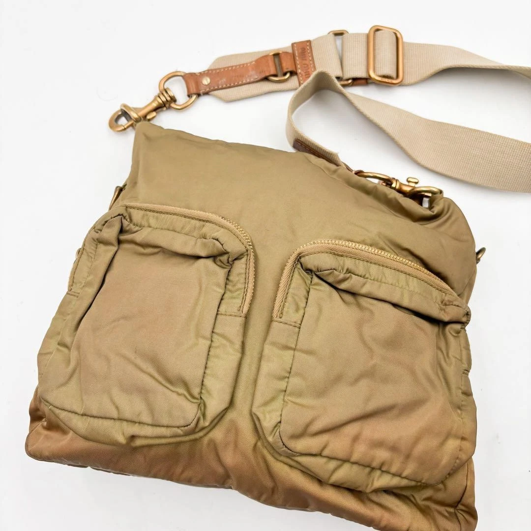 Miu Miu Nylon Shoulder Bags for Women for sale | eBay