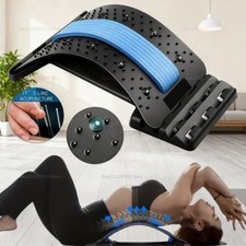 Back Stretcher for Lower Back Pain Relief, Back Cracking Device, Multi-Level