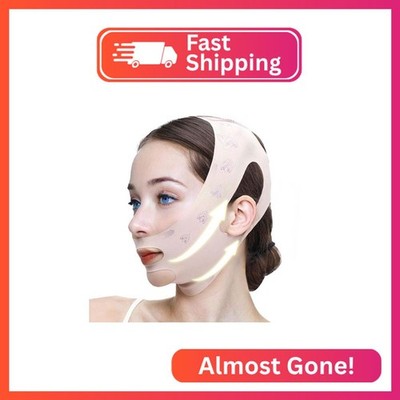 Chin Strap for Sleeping, V Line Chin Face Lifting Mask, Double Chin Reducer Elim