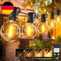 Litogo Led Lichterkette AußEn Dimmbar Mit Timer, 15M Deko Lichterkette Aussen St