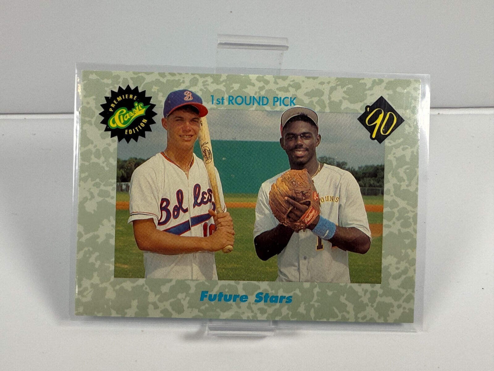 1990 Classic 1st Round Draft Picks Checklist w/Chipper Jones #NNO (RC)