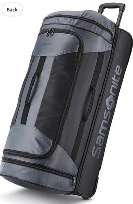Samsonite Andante 2 Wheeled Duffel Bag   32-Inch Durable Rolling Luggage