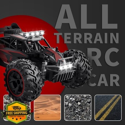 Carox RC Car Monster Truck 1:18 Off-Road 25KM/H LED Lights
