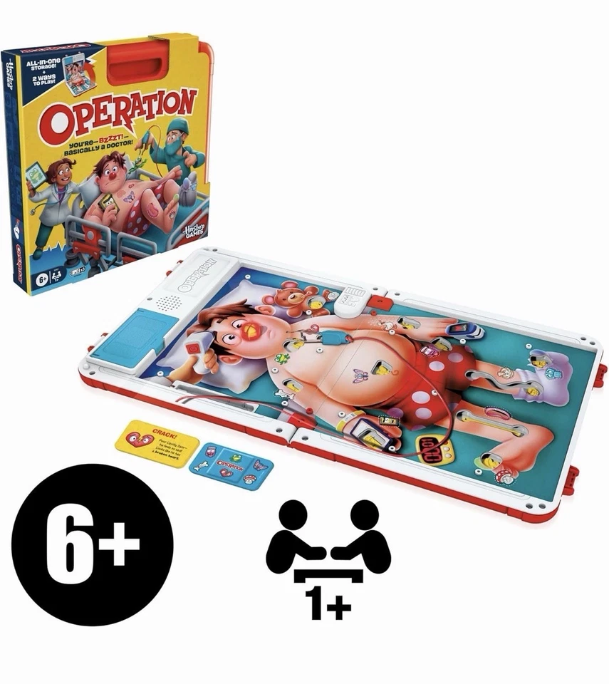 Operation Electronic Board Game with All-in-One Carrying Case - Image 4 of 4