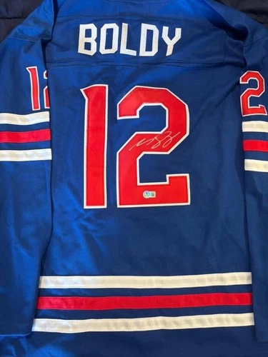 MATT BOLDY Signed Team USA 2026 Olympics Jersey MINNESOTA WILD JSA COA