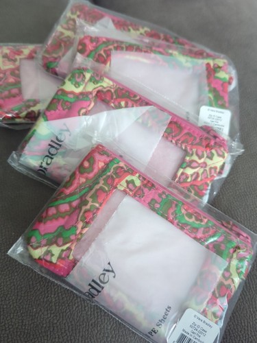 Vera Bradley Zip ID Case in Capri Pink, NWT