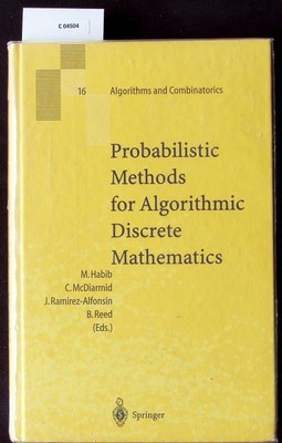 Probabilistic methods for algorithmic discrete mathematics. Algorithms and combi