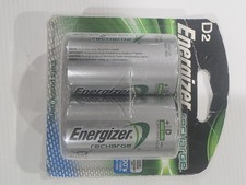 2 Energizer D Recharge NiMH Battery (2500 mAh...