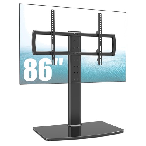 TV Standfuß höhenverstellbar Tischhalterung für 40-86 Zoll LCD LED Flachbild …