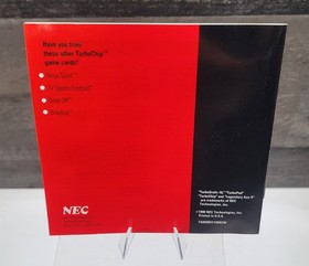 Legendary Axe II TurboGrafx 16 Complete in box CIB Tested Authentic Collection