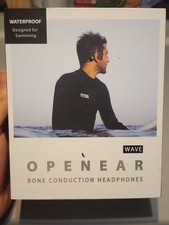 OPEN EAR BONE CONDUCTION HEADPHONES WAVE 16GB WATERPROOF DESIGNED FOR SWIMMING