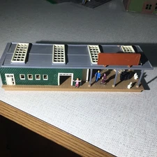 Ho Scale Building.  Assembled.  Freight Station