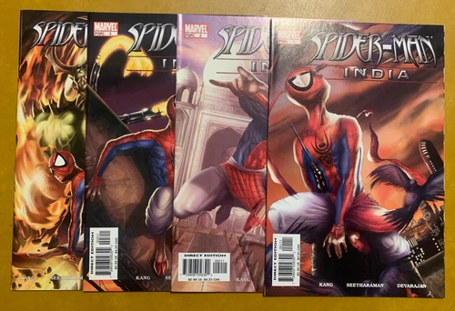 Spider-Man: India Complete Run Set 1-4 2 3 1st Pavitr Prabhakar as Spider-Man