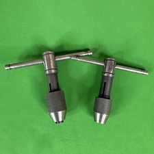 General USA No. 163 and 182  Fixed T Handle Tap Wrench