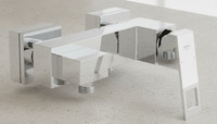 Grohe Eh-Brausebatterie Eurocube 23145 Wandmontage Eigensicher Chrom 23145000