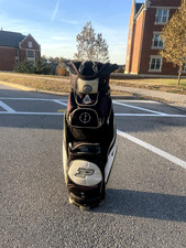 Purdue Boilermakers NCAA Stand Golf Bag Black Gold University Team Logo   Nice C