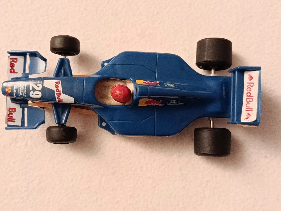 Policar Polistil Sauber Red Bull Ford 1/32 F1 Professional 32244-S Slot Car 1997 - Immagine 2 di 4