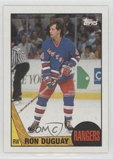 1987-88 Topps Ron Duguay #110 0a4