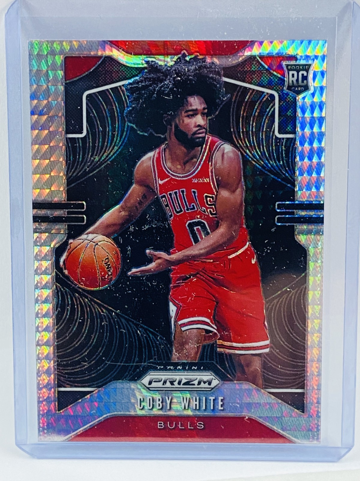 2019-20 Panini Prizm Coby White RC Hyper #253