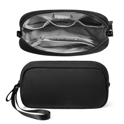 Tomtoc Elektronischer Organizer Reisetasche, Wasserdicht Doppelfach Tech