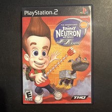 The Adventures of Jimmy Neutron Jet Fusion PS2 PlayStation 2 Game Nickelodeon