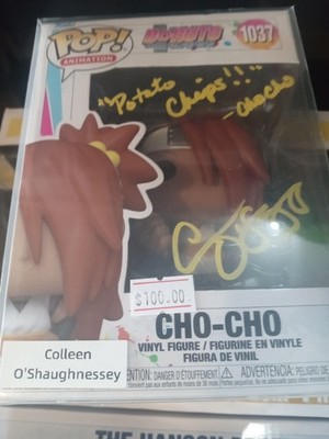 Cho-Cho funko Pop #1037 Boruto/Naruto Signed By Colleen O'Shaughnessy No JSA 