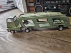 Vintage 60’S Tonka Mint Green Car Carrier Hauler Truck