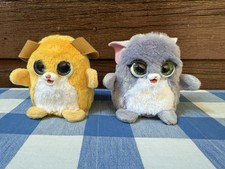 2021 Hasbro FurReal Fuzzalots Color Change Interactive Feeding Toys Plush 4"