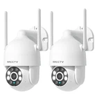 ARCCTV Security Camera 360°PTZ 5G WiFi Wireless 3MP Audio Home Outdoor 2PACK