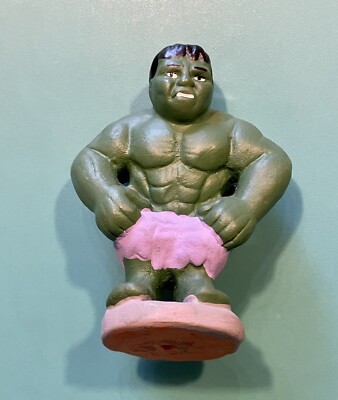 CAGANER POOPING FIGURE FROM SPAIN  THE HULK