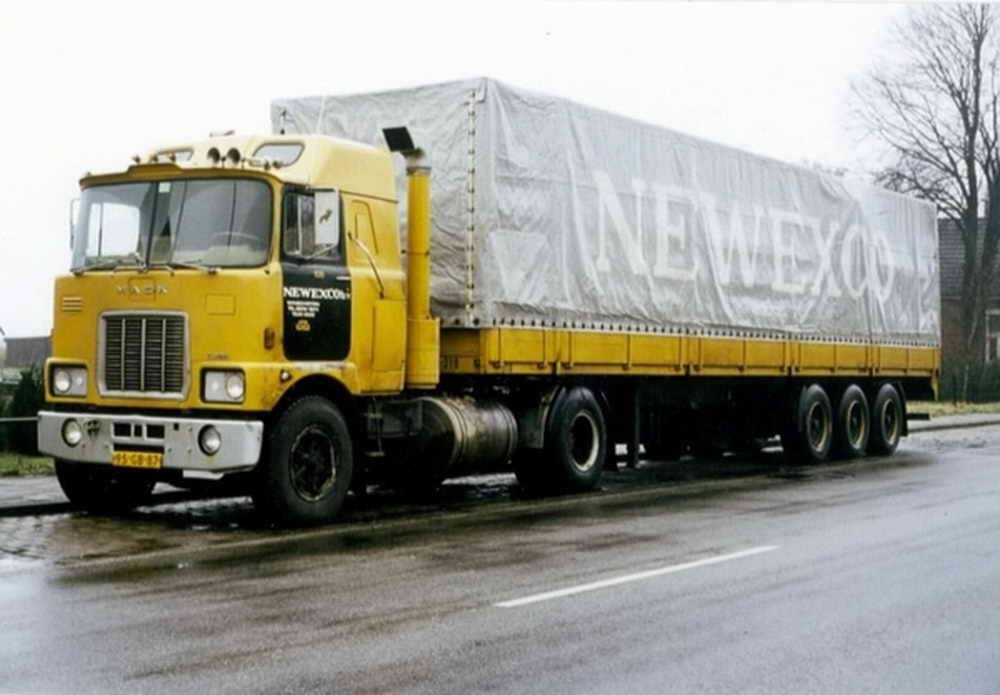 TEKNO 71480 camion miniature Mack F 700 4x2 Newexco hollandais rare