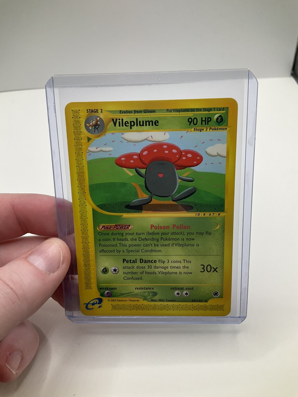 Pokémon TCG Vileplume Expedition 69/165 Regular Rare