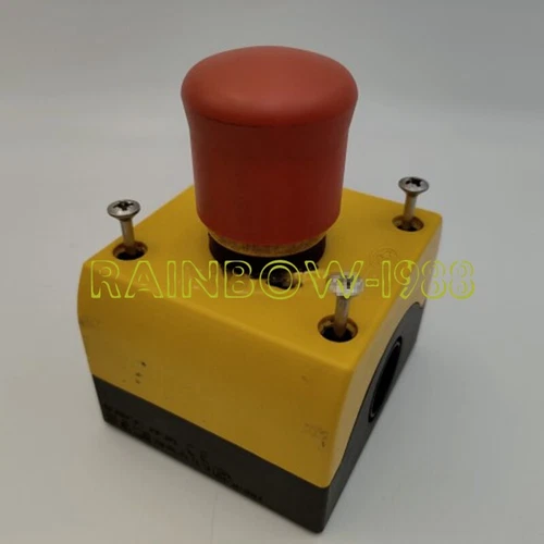 FOR Eaton Mueller Push Button Box M22-PV/KC01/IY Emergency Stop Push Button Box