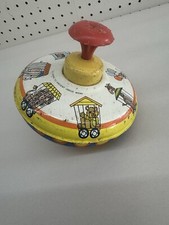 Vintage circus, spinning top toy