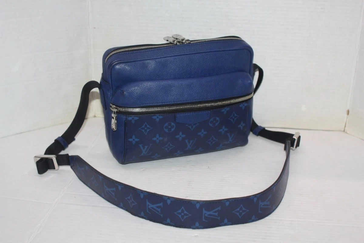 Louis Vuitton Cobalt Monogram Taigarama Canvas Outdoor Messenger